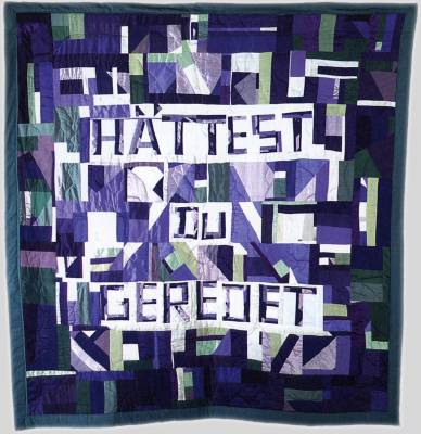 Christiane Brendel - Quilt: Httest Du geredet