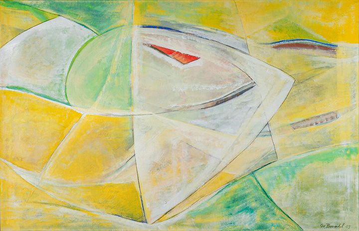 02. In Hülle und Fülle<br> Maße: 140 / 90  cm, Jahr: 2019<br> Bewahren wir, hegen und pflegen im Geistigen und Tun, können wir eine Fülle in Allem erleben.