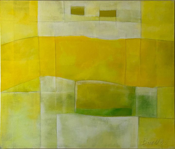 05. Wege ins Licht 1<br> Maße: 120 / 100  cm, Jahr: 2005<br> Lichte Wege entdecken und in der eigenen Wahrheit  und Verantwortung leben.